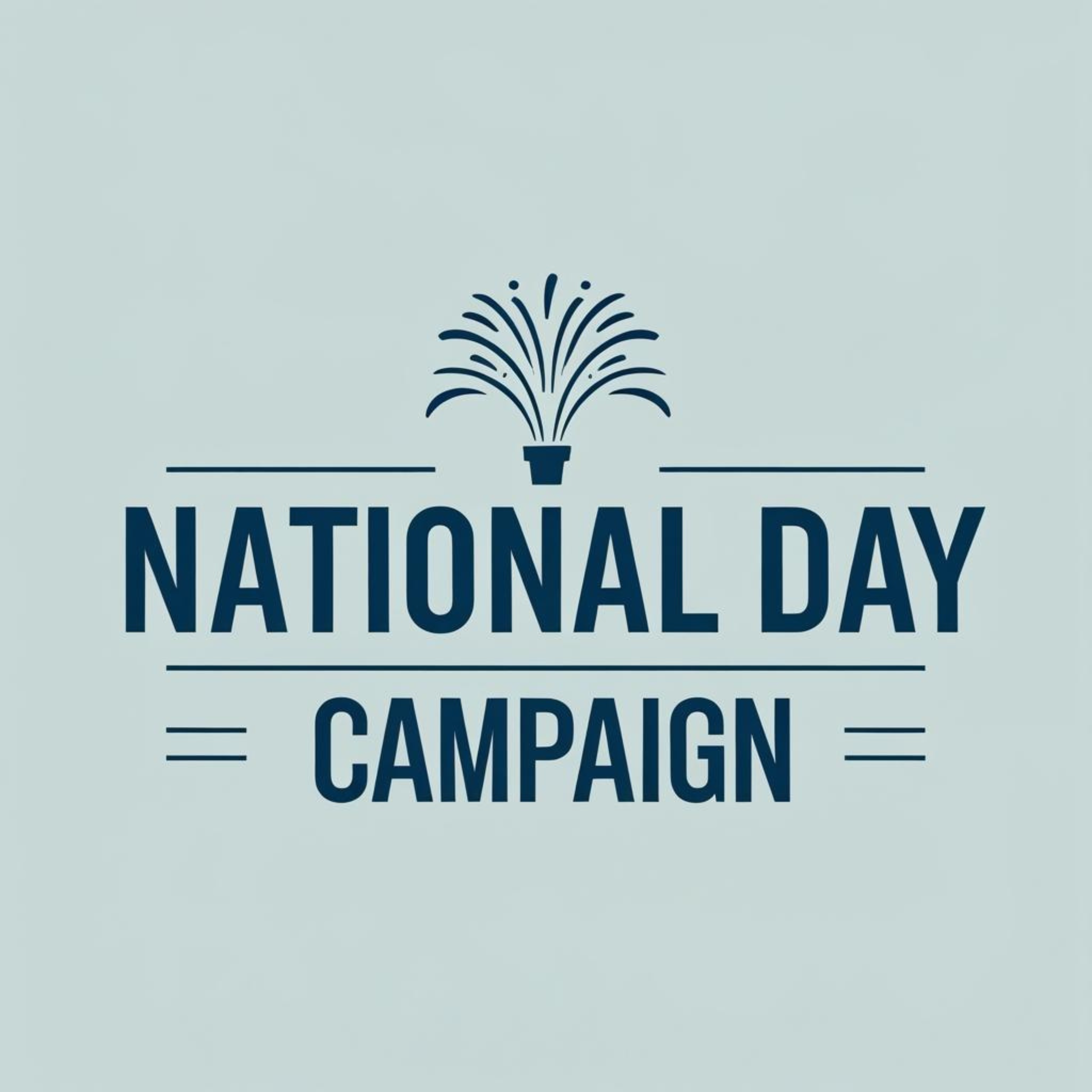 national day campaign button